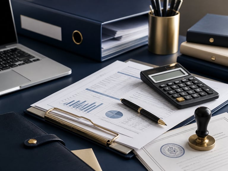 Professional organized workspace representing Cyprus local support